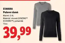 Lidl Esmara Pulover damă Ofertă