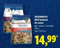 Lidl ERIDANOUS Mini batoane de susan Ofertă
