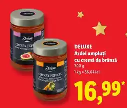 Lidl DELUXE Ardei umpluți cu cremă de brânză Ofertă