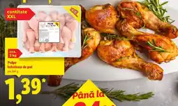 Lidl Pulpe inferioare de pui Ofertă