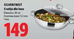 Lidl Silvercrest Cratiță din inox Ofertă