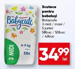PROFI Babycute scutece pentru bebeluși Ofertă
