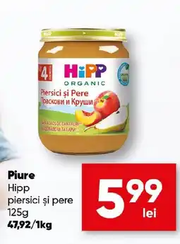 PROFI Hipp piure piersici și pere Ofertă