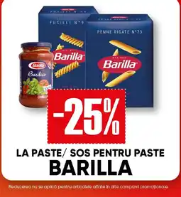 PROFI Barilla paste / sos pentru paste Ofertă