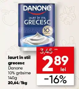 PROFI Danone laurt în stil grecesc Ofertă