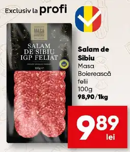 PROFI Salam de Sibiu Ofertă