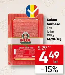 PROFI Fox salam sârbesc Ofertă