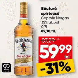 PROFI Captain Morgan Spiced Gold Ofertă