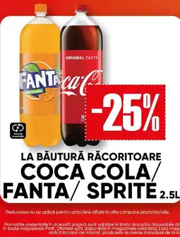 PROFI Coca Cola/Fanta/Sprite Ofertă