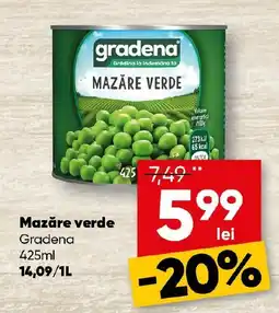 PROFI Gradena mazăre verde Ofertă