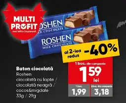 PROFI Roshen baton ciocolata Ofertă