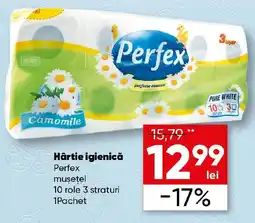 PROFI Perfex hârtie igienică mușețel Ofertă