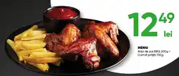 PROFI Meniu aripi de pui bbq Ofertă