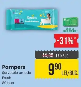 Pampers șervețele umede fresh