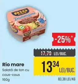 Mega Image Rio mare salată de ton cu cous-cous Ofertă