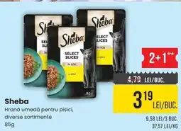 Mega Image Sheba Hrană umedă pentru pisici, diverse sortimente Ofertă
