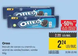 Mega Image Oreo biscuiti de cacao cu cremă cu aromă de vanilie Ofertă
