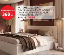 Mobila Videnov Pat dublu ziko Ofertă