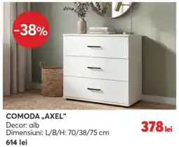 Mobila Videnov Comoda Axel Ofertă
