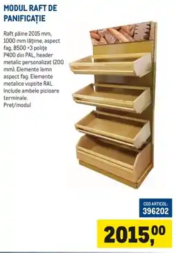 Metro Modul raft de panificație Ofertă