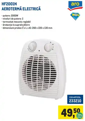 Aro aeroterma electrica