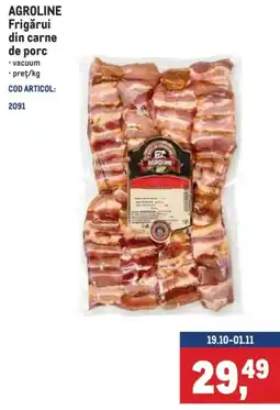 Metro Agroline frigăruie din carne de porc Ofertă