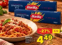 Annabella Barilla Spaghetti nr. 3 Spaghetti nr. 5 Ofertă