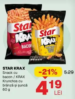 Annabella Star krax snack cu bacon / krax krunchos cu brânză și șuncă Ofertă