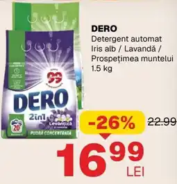Annabella Dero detergent automat iris alb lavanda prospetimea muntelui Ofertă