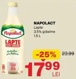 Annabella Napolact lapte 3.5% grăsime Ofertă