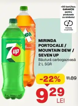 Annabella Mirinda portocale / mountain dew / seven up Ofertă