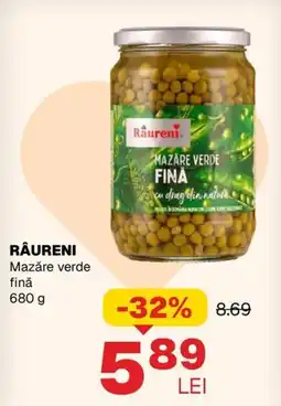 Annabella Răureni mazăre verde fină Ofertă