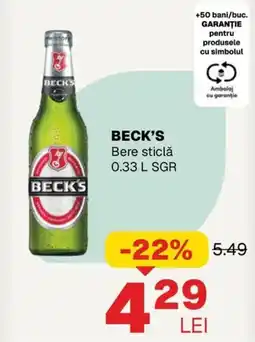 Annabella Beck's bere sticlă Ofertă
