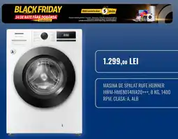 Flanco Heinner masina de spalat rufe hwm-hme8014iva20+++ Ofertă
