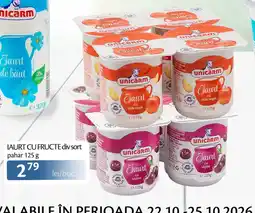 Unicarm Unicarm iaurt cu fructe div sort Ofertă