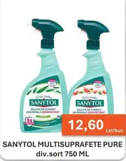 Unicarm Sanytol multisuprafete pure Ofertă