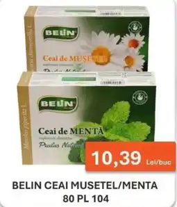 Unicarm Belin ceai musetel/menta Ofertă