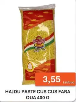Unicarm Hajdu paste cus cus fara oua Ofertă