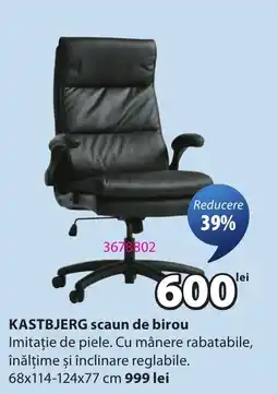 JYSK Kastbjerg scaun de birou Ofertă