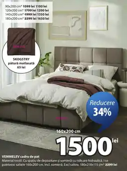 JYSK Vemmelev cadru de pat Ofertă