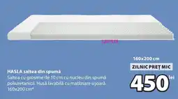 JYSK Hasla saltea din spumă Ofertă