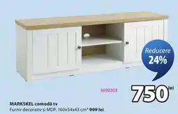 JYSK Markskel comodă tv Ofertă