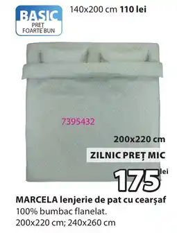 JYSK marcela lenjerie de pat cu cearșaf Ofertă