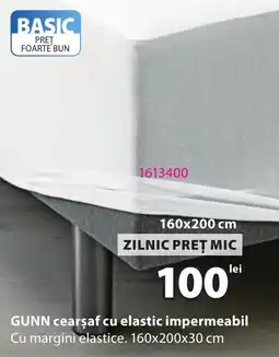 JYSK Gunn cearșaf cu elastic impermeabil Ofertă