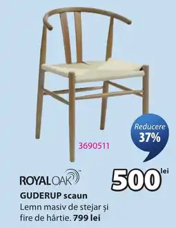 JYSK RoyalOak Guderup scaun Ofertă