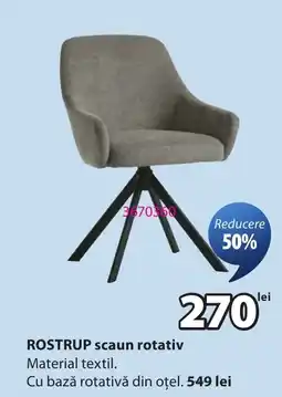 JYSK ROSTRUP scaun rotativ Ofertă