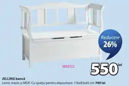 JYSK Jelling bancă Ofertă