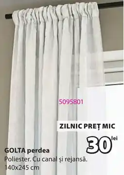 JYSK GOLTA perdea Ofertă