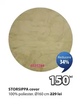 JYSK Storsippa covor Ofertă