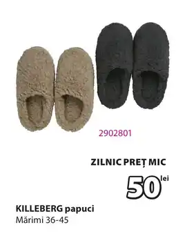 JYSK Killeberg papuci Ofertă